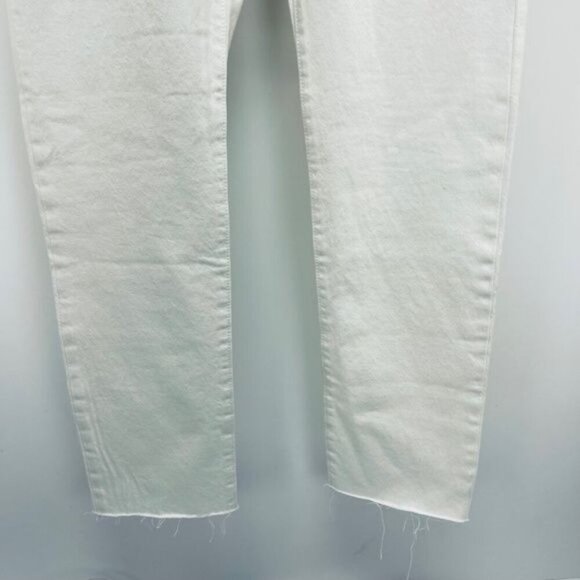 Levi’s 501 Jeans Size 30x32 Women’s High Rise Straight Leng White New - Picture 13 of 15